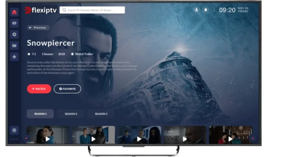 Xtreme HD IPTV interface and features in 2025